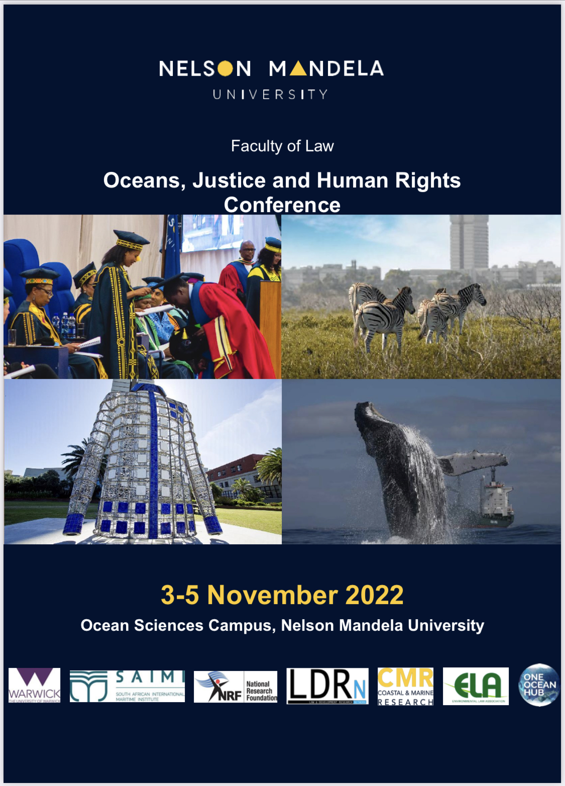 Nelson Mandela University: Oceans, Justice and Human Rights Conference